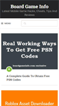 Mobile Screenshot of boardgameinfo.com